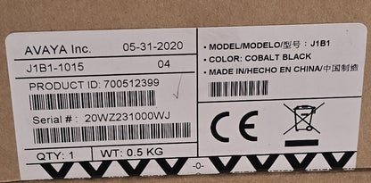 Avaya 700512399 J1B1 Vantage Corded Handset Kit K155 K165 K175 (NEW Sealed)