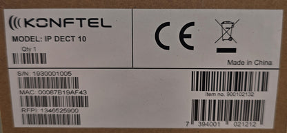 Konftel 900102132 IP DECT 10 Wireless Base Station for 300Wx (NEW Sealed)