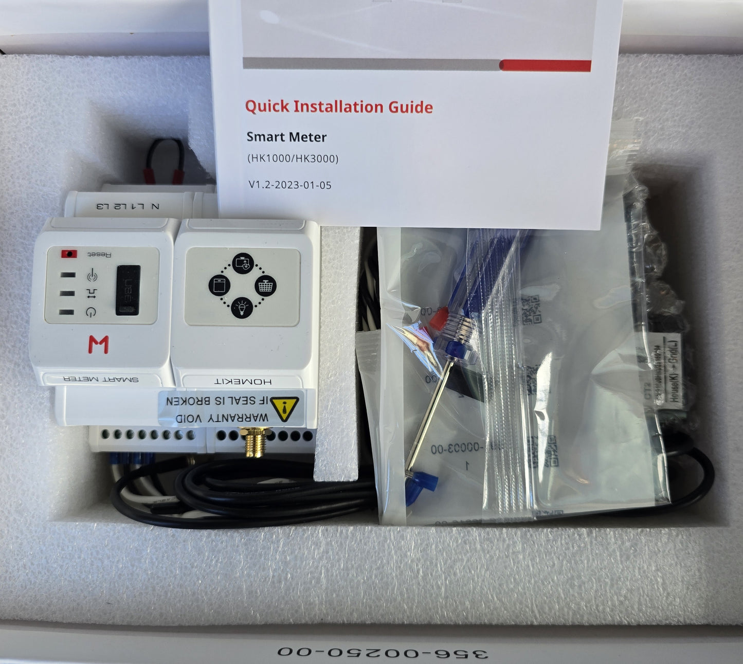 GoodWe GA10081-28-00P HK1000 HomeKit Single Phase Energy Meter Kit (NEW Sealed)