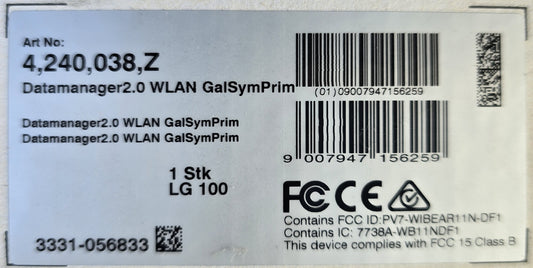 Fronius 4,240,038,Z Datamanager 2.0 WLAN Card Galvo Symo Primo (NEW Sealed)