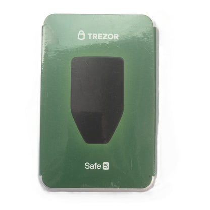 Trezor Safe 5 Crypto Hardware Wallet Colour Touchscreen Black (NEW Sealed)