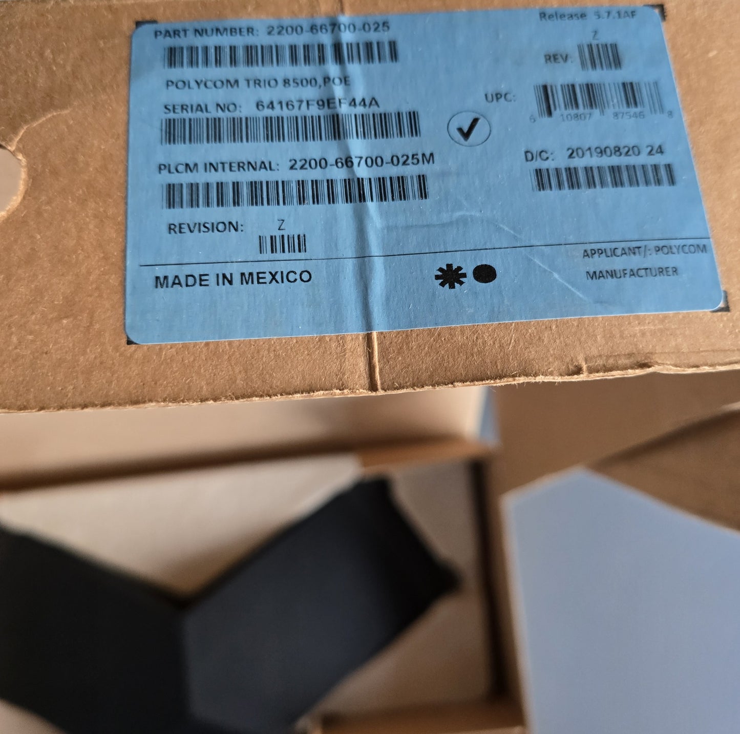 Poly 2200-66700-025 Polycom Trio 8500 IP Conference Phone PoE SIP (New In Box)