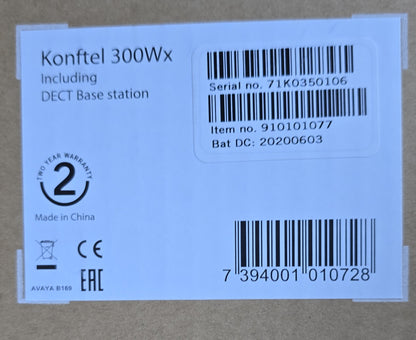 Konftel 300Wx 910101077 Wireless DECT Conference Phone (NEW In Box)