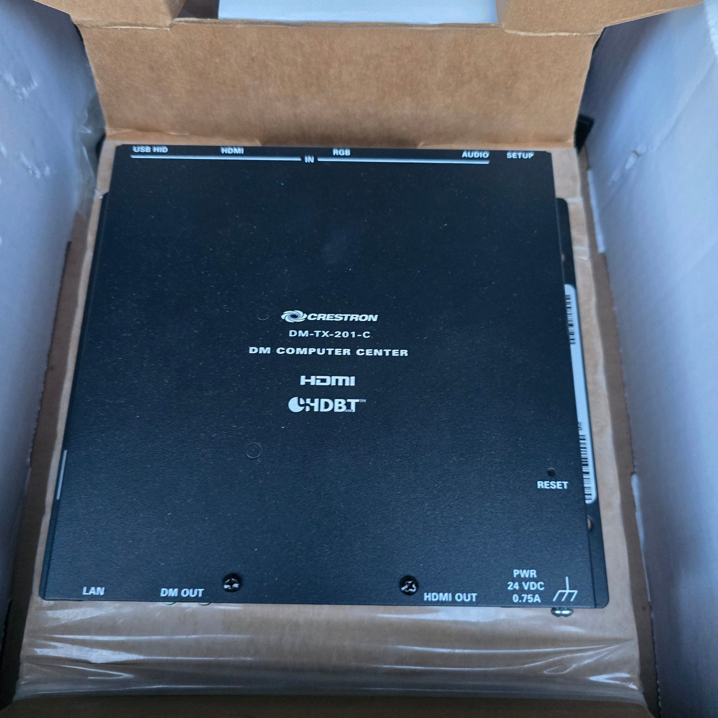 Crestron DM-TX-201-C 6503838 DigitalMedia 8G+ Transmitter HDMI VGA (New Opened)
