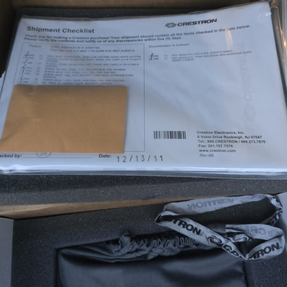 Crestron TPMC-4SM-W-S 4.3in PoE Touch Screen Panel White Smooth (New Opened)