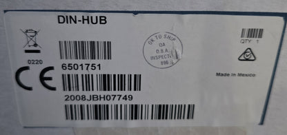 Crestron DIN-HUB 6501751 DIN Rail Cresnet Distribution Hub (New Opened)