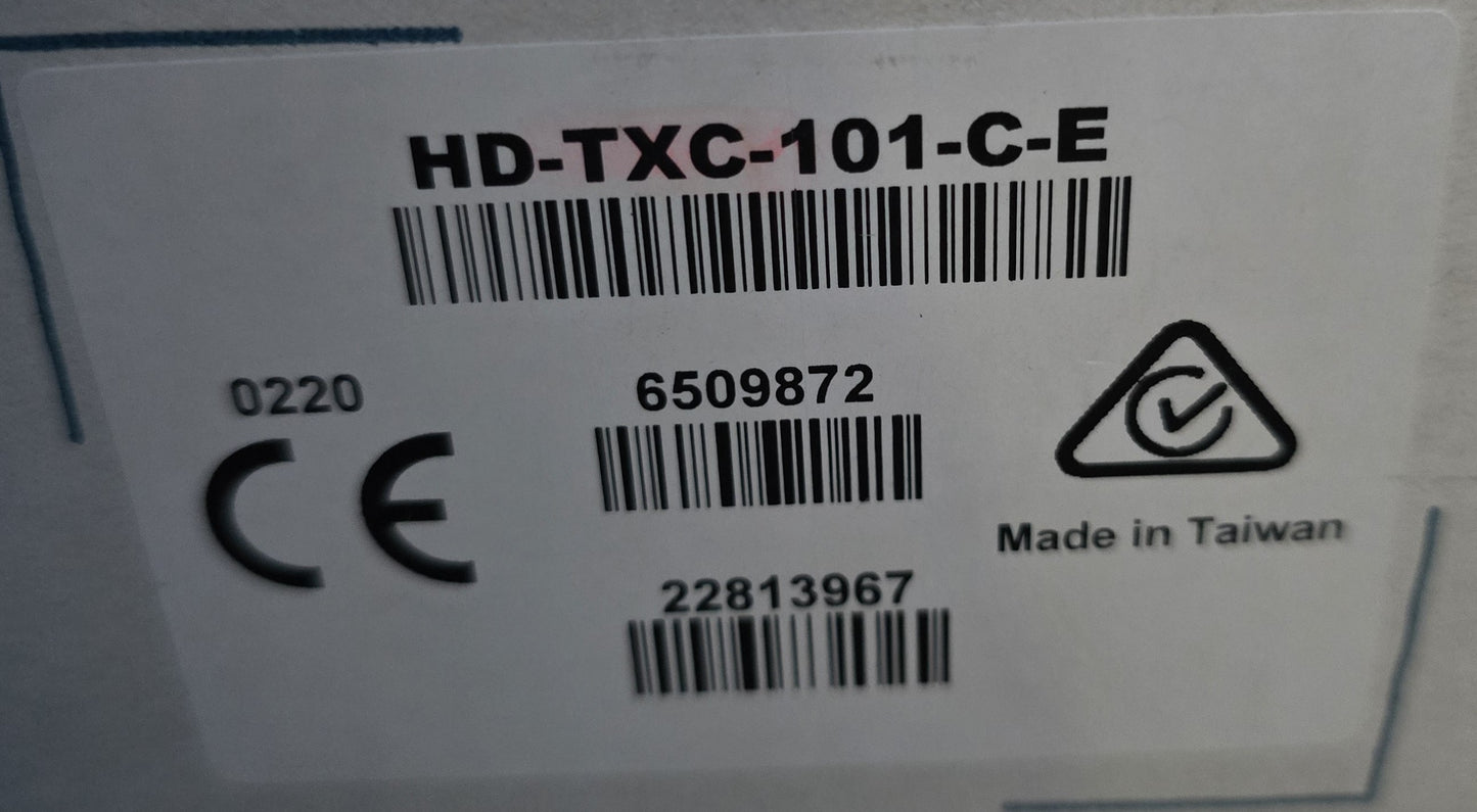 Crestron HD-TXC-101-C-E 6509872 DM Lite HDMI CATx 4K Transmitter (New Opened)