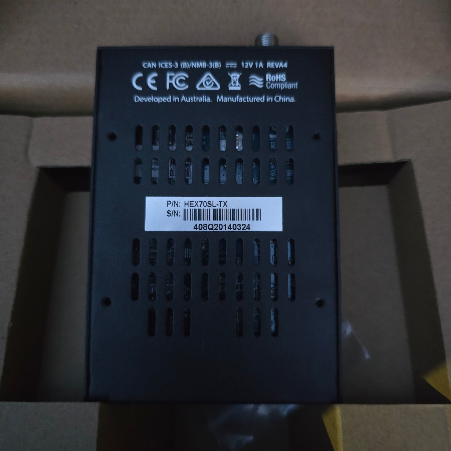 BLUSTREAM HEX70SL-TX Slimline HDBaseT Transmitter 70m 4K HDMI PoC (NEW In Box)