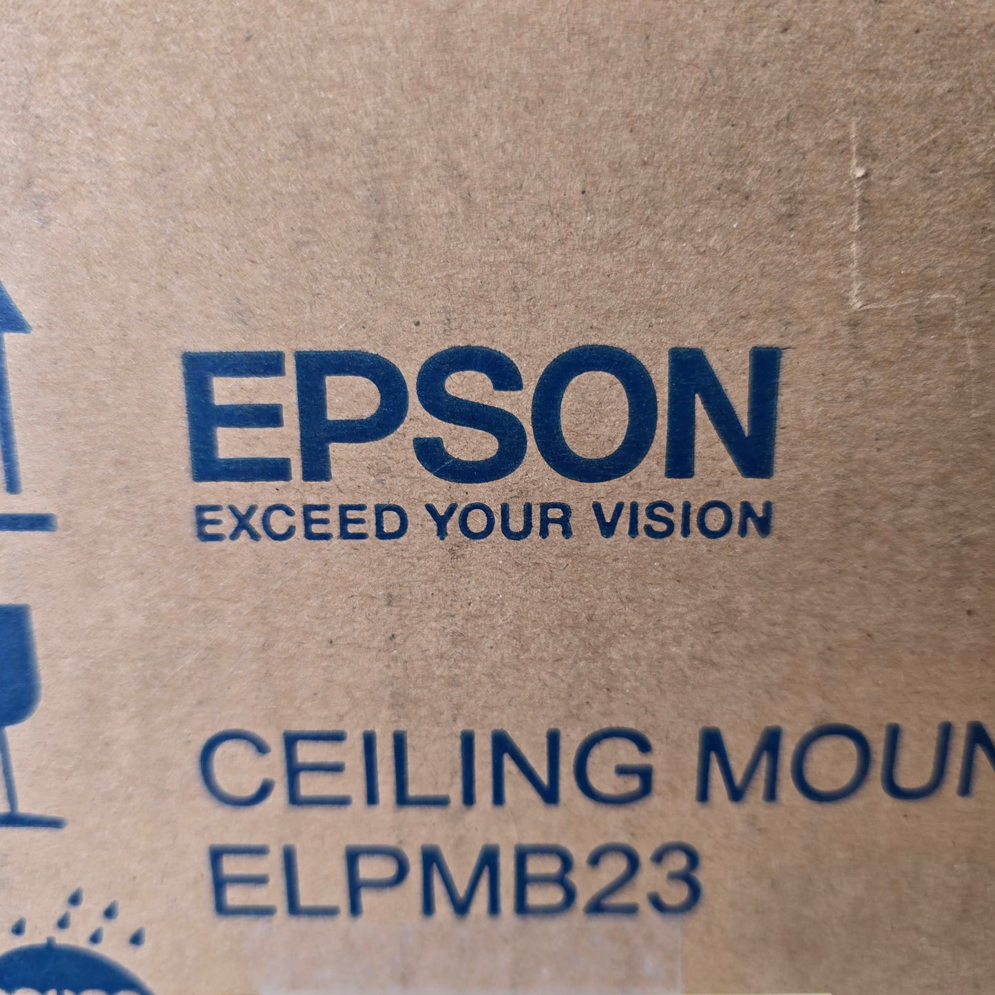 Epson ELPMB23 V12H003B23 Projector Ceiling Mount White Steel (NEW In Box)