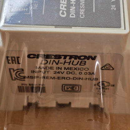 Crestron DIN-HUB 6501751 DIN Rail Cresnet Distribution Hub (New Opened)