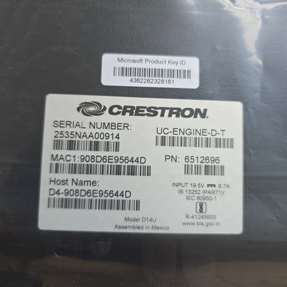 Crestron UC-BRKT-260-P-T-ASSY UC Engine Bracket Assembly Teams (NEW Sealed)
