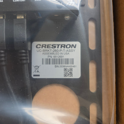 Crestron UC-BRKT-260-P-T-ASSY UC Engine Bracket Assembly Teams (NEW Sealed)