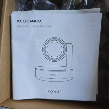 Logitech Rally Camera 960-001226 4K PTZ Conference Camera 15x Zoom (NEW In Box)