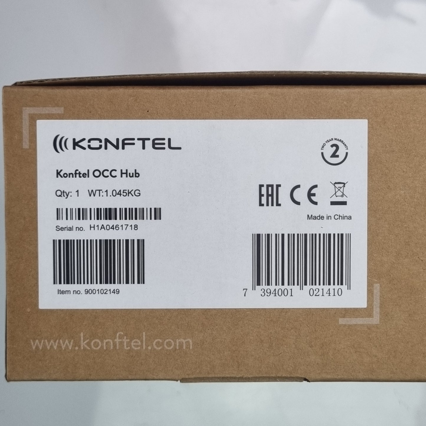 Konftel 900102149 OCC Hub One Cable Connection USB HDMI Hub (NEW In Box)