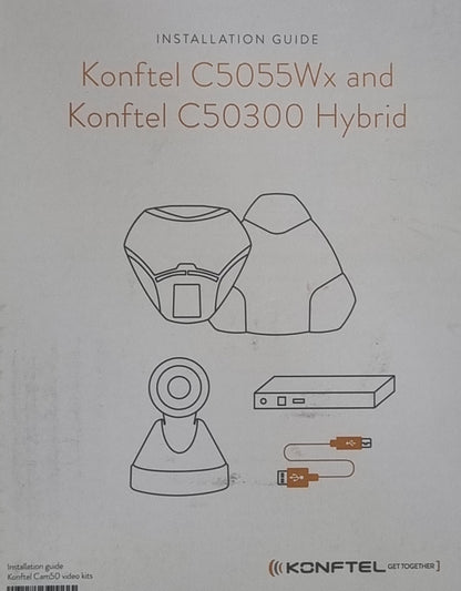 Konftel 953401082 C5055Wx Video Conference Kit Cam50 55Wx OCC Hub (NEW In Box)