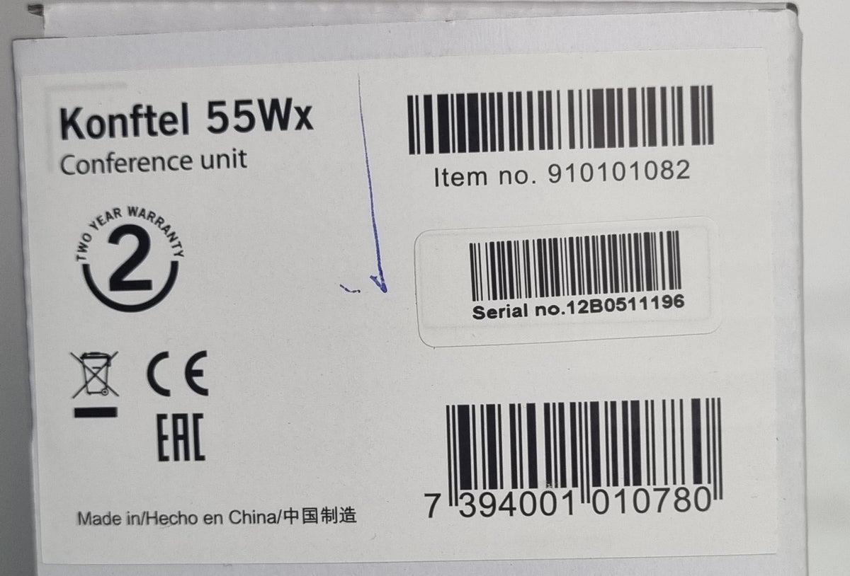 Konftel 910101082 55Wx Bluetooth Conference Phone Speakerphone (NEW In Box)