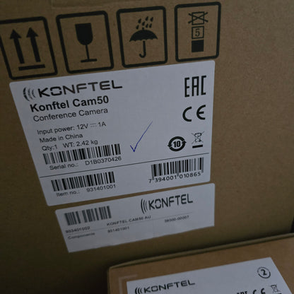 Konftel 953401078 C50300Wx Hybrid Video Kit Cam50 300Wx OCC Hub (NEW In Box)