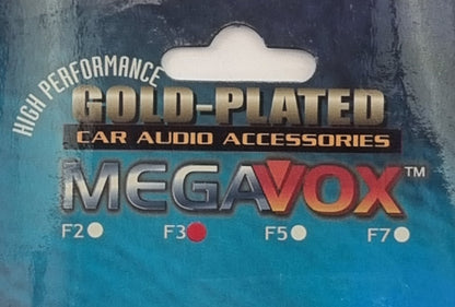 Megavox F3 3 Way Fused Distribution Block 1x 4 AWG In 3x 8 AWG Out (NEW In Box)