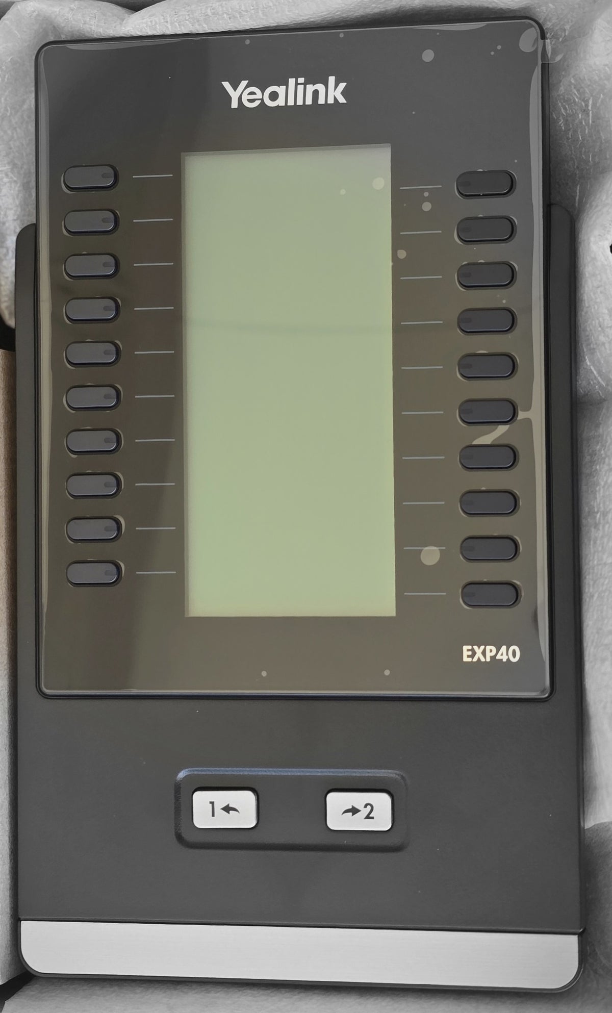 Yealink EXP40 LCD Expansion Module 40 Key for SIP-T46 T48 Phones (NEW In Box)