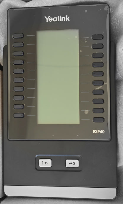Yealink EXP40 LCD Expansion Module 40 Key for SIP-T46 T48 Phones (NEW In Box)