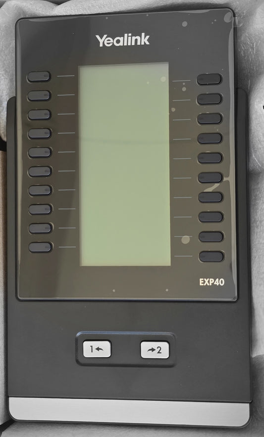 Yealink EXP40 LCD Expansion Module 40 Key for SIP-T46 T48 Phones (NEW In Box)