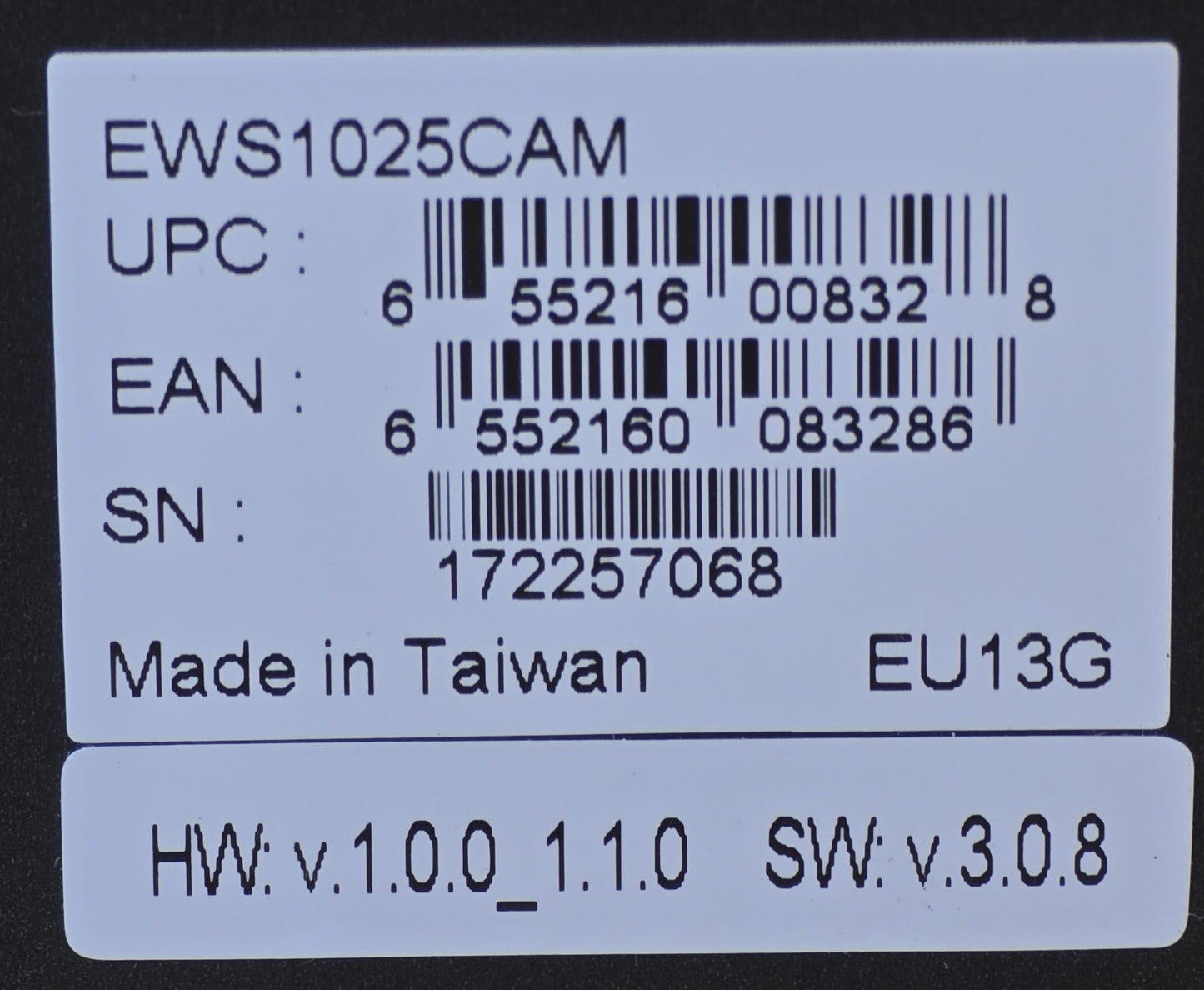 EnGenius EWS1025CAM Managed MeshCam 2MP Wireless Dome IP Camera (NEW In Box)