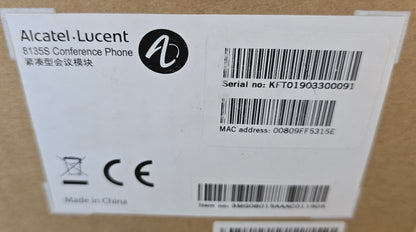 Alcatel-Lucent 8135S IP Conference Phone SIP PoE 3MG08015AA (NEW In Box)
