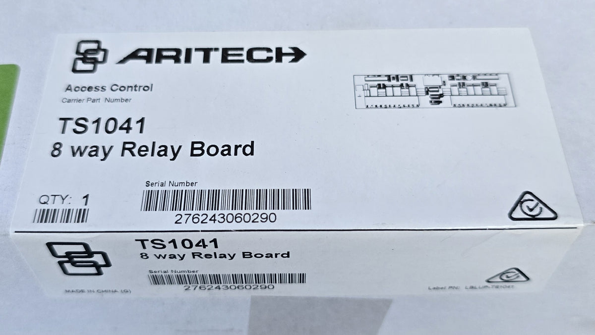 Aritech TS1041 Tecom Challenger 8 Way Relay Board Expander (NEW In Box)