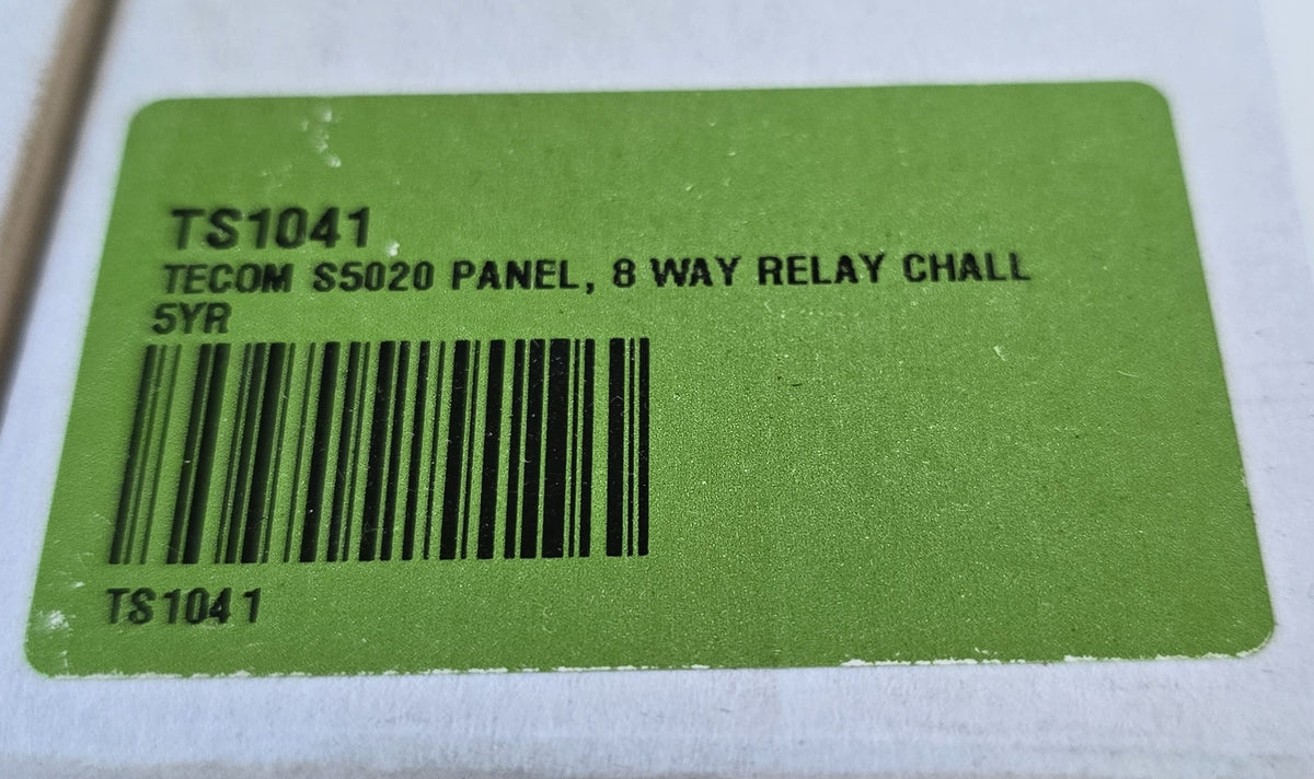 Aritech TS1041 Tecom Challenger 8 Way Relay Board Expander (NEW In Box)