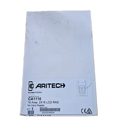 Aritech CA1110 Tecom Challenger 16 Area 2x16 LCD Arming Station (NEW In Box)