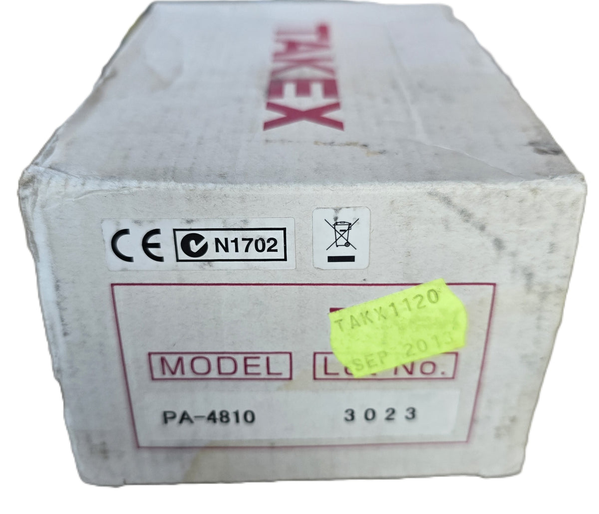 Takex PA-4810 Quad Mirror Optic PIR Detector 12m Wide Angle Indoor (NEW In Box)