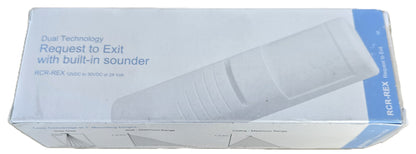UTC RCR-REX-W Dual Tech Request to Exit Motion Sensor Sounder White (NEW In Box)