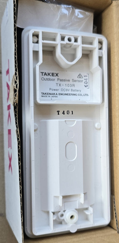 Takex TX-103R Outdoor Battery PIR Sensor Ness 106-215 Radio Ready (NEW In Box)