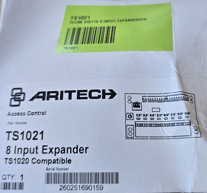 Aritech TS1021 Tecom Challenger10 8 Input Expander for TS1020 DGP (NEW In Box)