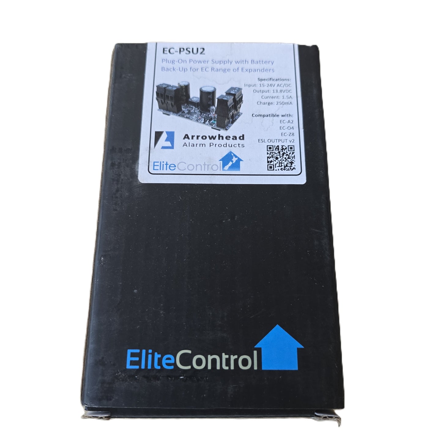 EliteControl EC-PSU2 Plug On Power Supply Battery Backup 13.8V (NEW In Box)