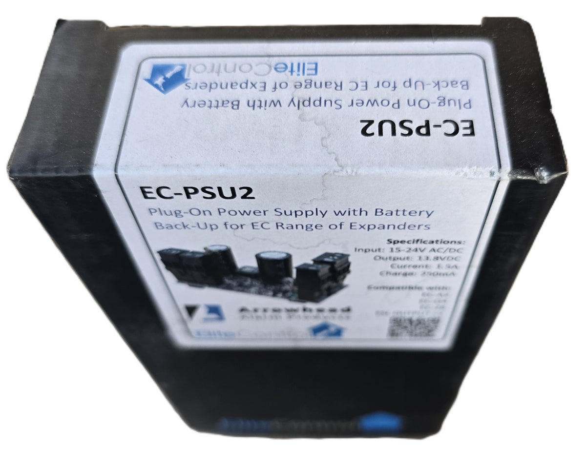 EliteControl EC-PSU2 Plug On Power Supply Battery Backup 13.8V (NEW In Box)