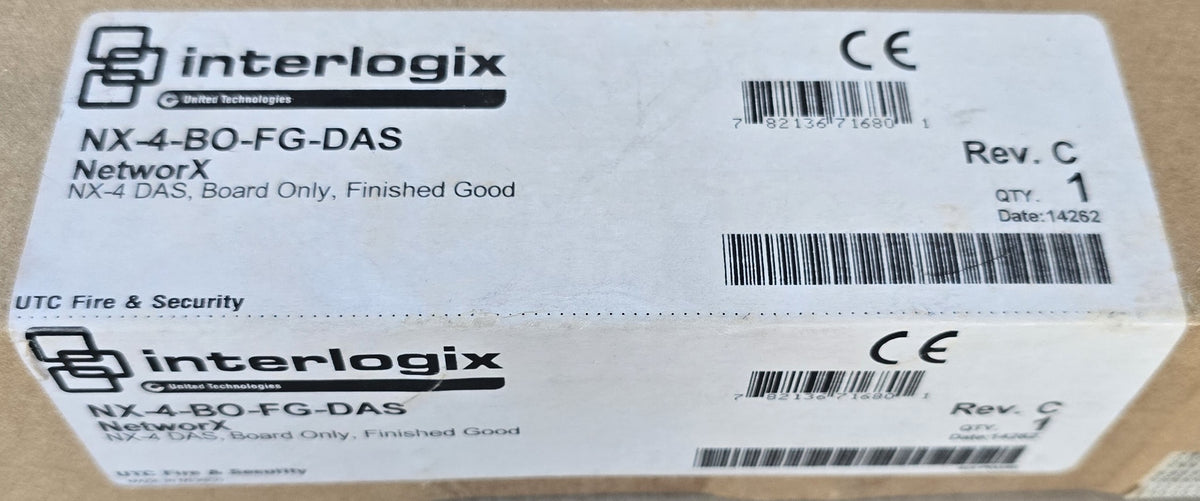 Interlogix NX-4-BO-FG-DAS NetworX NX-4 Alarm Panel Board Only (NEW In Box)
