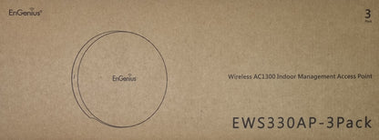 EnGenius EWS330AP-3Pack 3x AC1300 Wave 2 Managed Access Point PoE (New Opened)