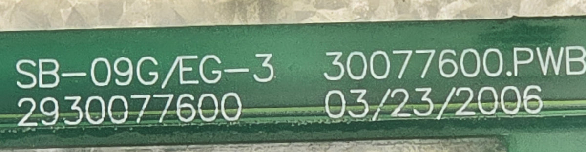 Delta 5505602179 SB-09G/EG-3 2930077600 Smart CSU Backplane PCB (Pre-owned)