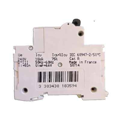 Merlin-Gerin 18359 Multi 9 C120N C125 MCB 1P 125A C Curve 10kA (New)