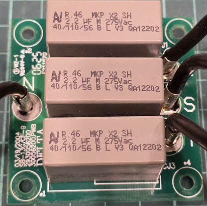 Delta 5505602151 SB-13G/CF-9 2930056200 X2 Capacitor Filter Board (Pre-owned)