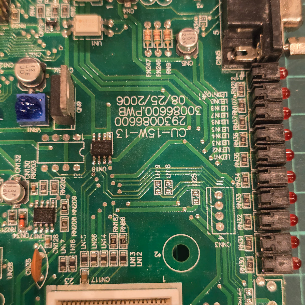 Delta 5505602123 CU-15W-13 2930086600 MCS-1800 CSU Controller Board (Pre-owned)