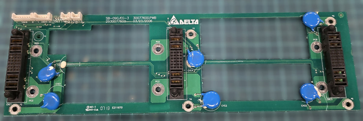 Delta 5505602179 SB-09G/EG-3 2930077600 Smart CSU Backplane PCB (Pre-owned)