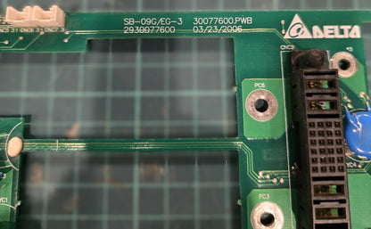 Delta 5505602179 SB-09G/EG-3 2930077600 Smart CSU Backplane PCB (Pre-owned)