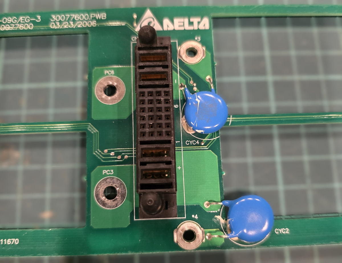 Delta 5505602179 SB-09G/EG-3 2930077600 Smart CSU Backplane PCB (Pre-owned)