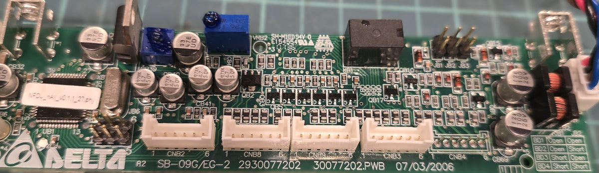 Delta 5505601116 SB-09G/EG-2 2930077202 CSU Analogue Interface PCB (Pre-owned)