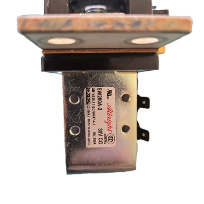 Albright SW260A-2 Heavy Duty DC Contactor 300A 24V Coil Busbar NO (Pre-owned)