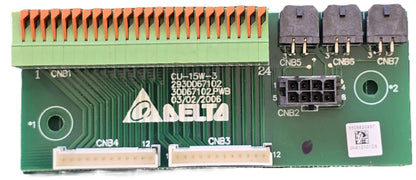 Delta 5505600937 CU-15W-3 2930067102 Smart CSU 24 Way Terminal Board (Pre-owned)