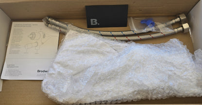 Brodware 2.1903.00.0.09 Brolife Stik Basin Mixer Weathered Brass (New Opened)