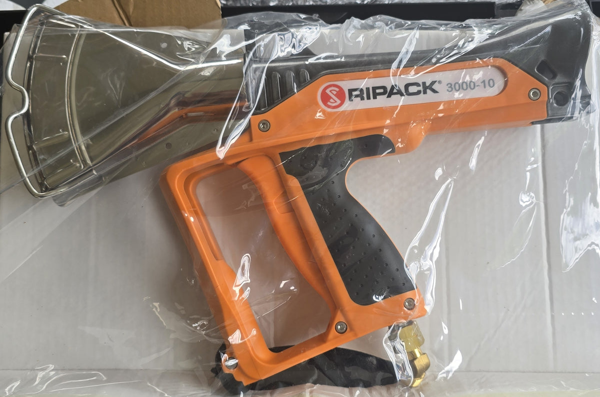 Ripack 3000-10 Propane Gas Heat Shrink Gun Kit with Case & 8m Hose (New Opened)